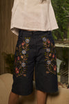 Darkhour Bloom Jorts