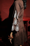 Brown Ember Leaf Dress