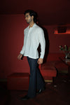 Blue Grid Pant
